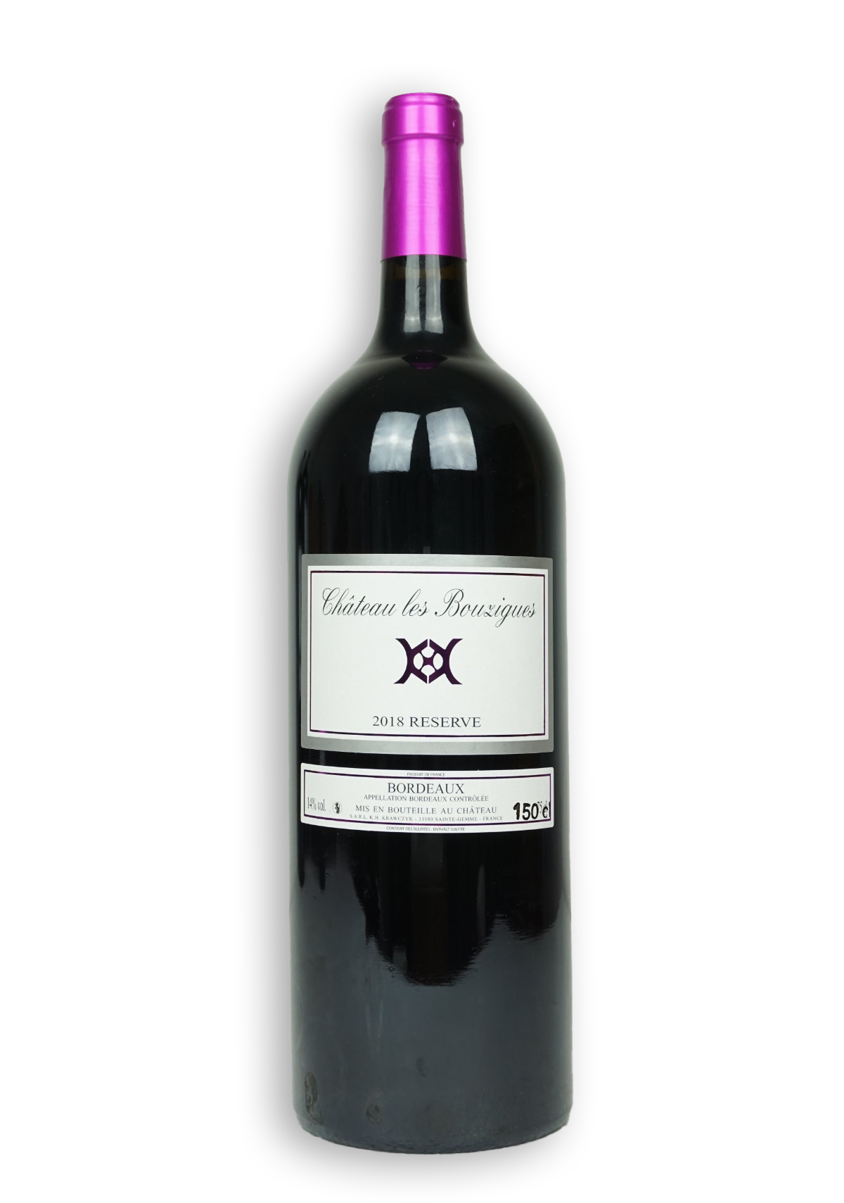 2018 Château les Bouzigues Réserve Magnum.png