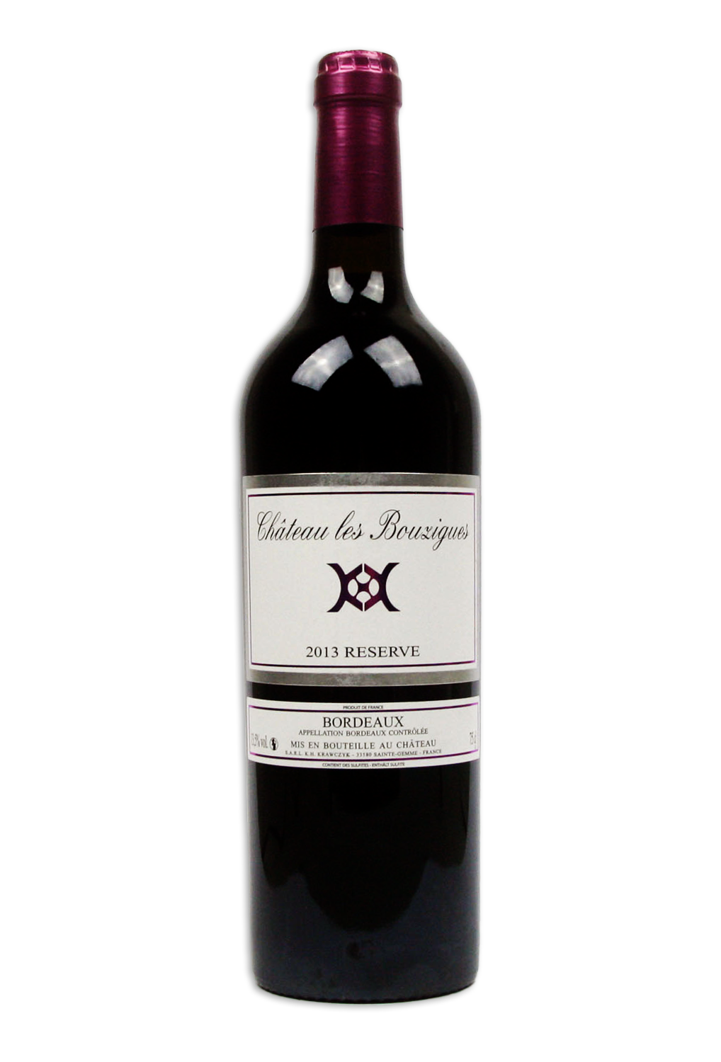 2013 Château les Bouzigues -Réserve.png