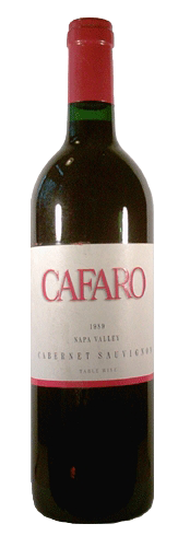 1989 Joe Cafaro Cabernet Sauvignon
