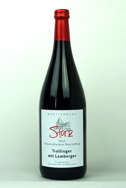 2021 Liter Trollinger Lemberger | World Heuchelberg Württemberg | | Haberschlachter Wine Storz of Wein | mit Deutschland