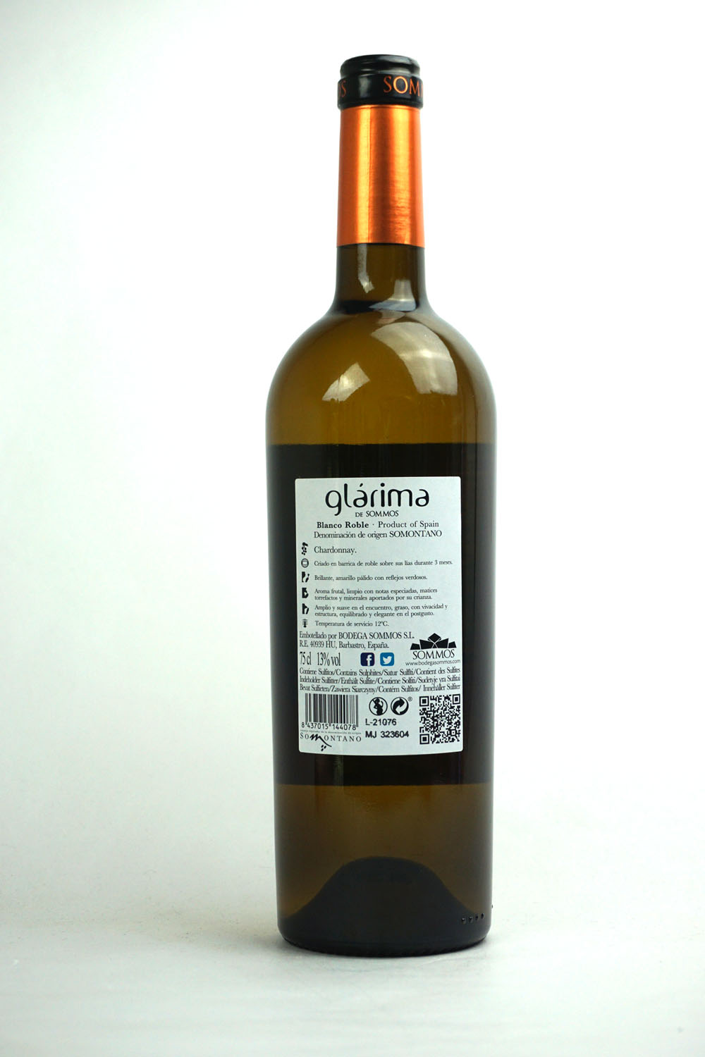 2019 Glarima Chardonnay Roble | Wine Somontano World | of | Wein | Spanien